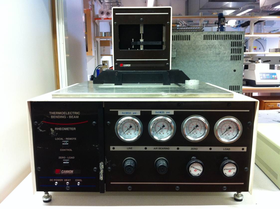 Picture of Bending Beam Rheometer, BBR