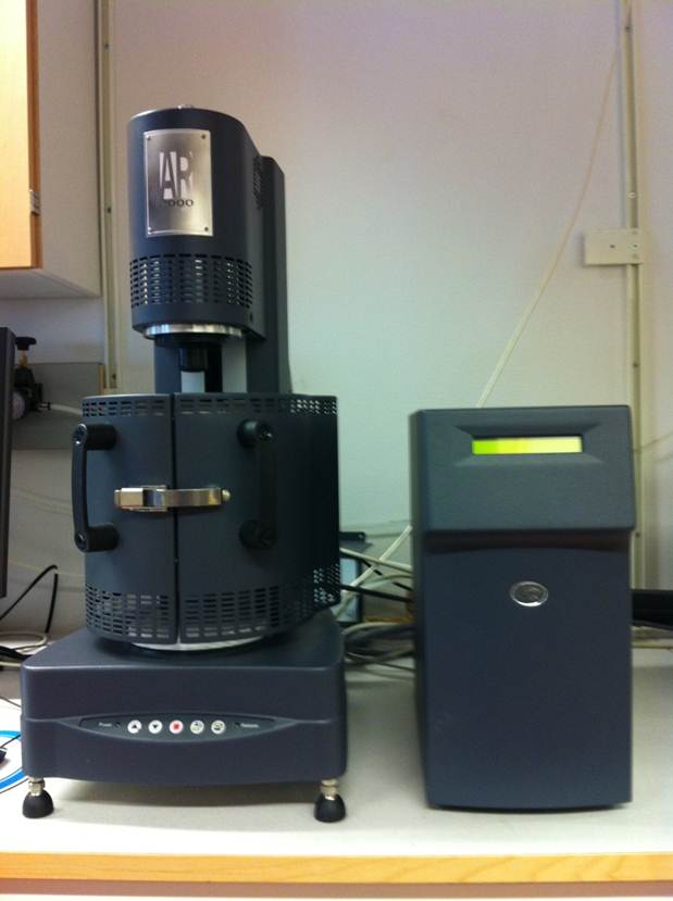 Picture of Dynamic Shear Rheometer, DSR 