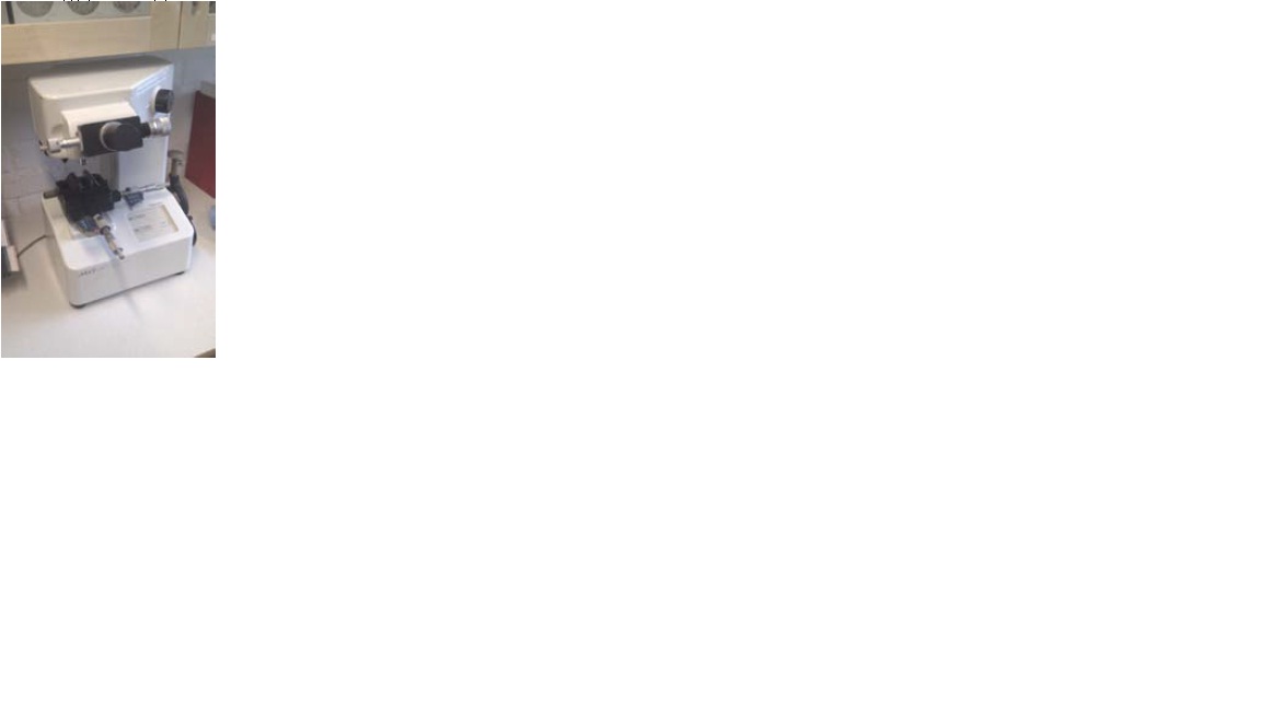 Picture of Matsuzawa micro-Vickers indenter