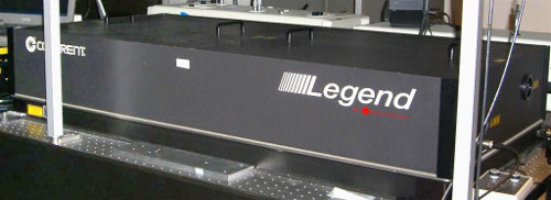 Picture of Ti:Sapphire amplifier
